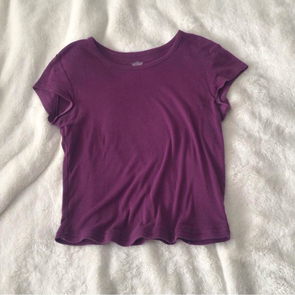 No Boundaries Purple Baby Tee